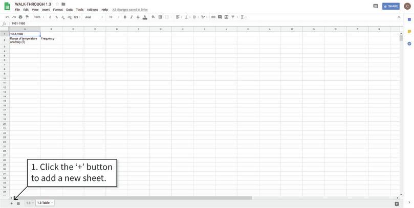How to create a frequency table in Google Sheets.
