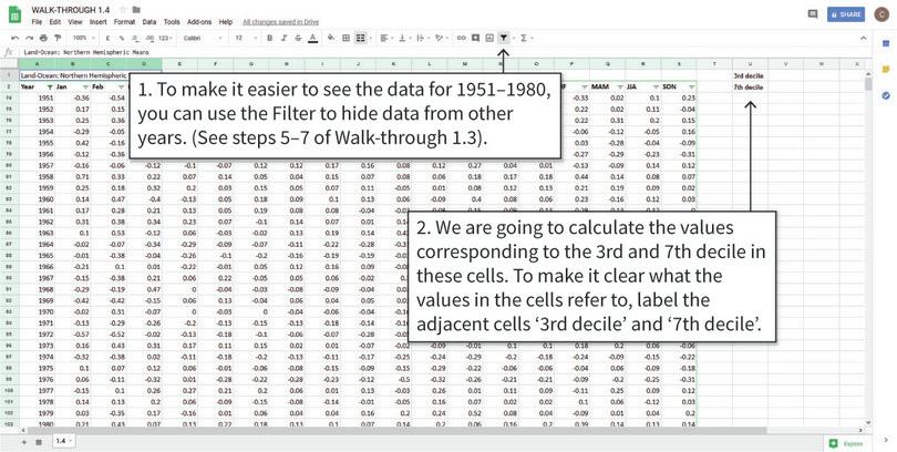 How to use Google Sheets’ PERCENTILE function.
