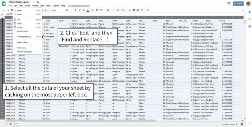 How to clean data and split variables
