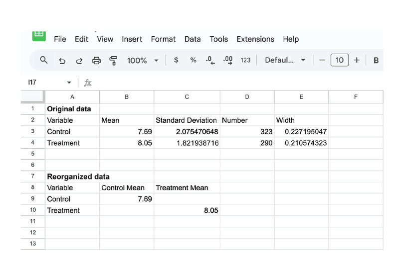How to add confidence intervals to a chart
