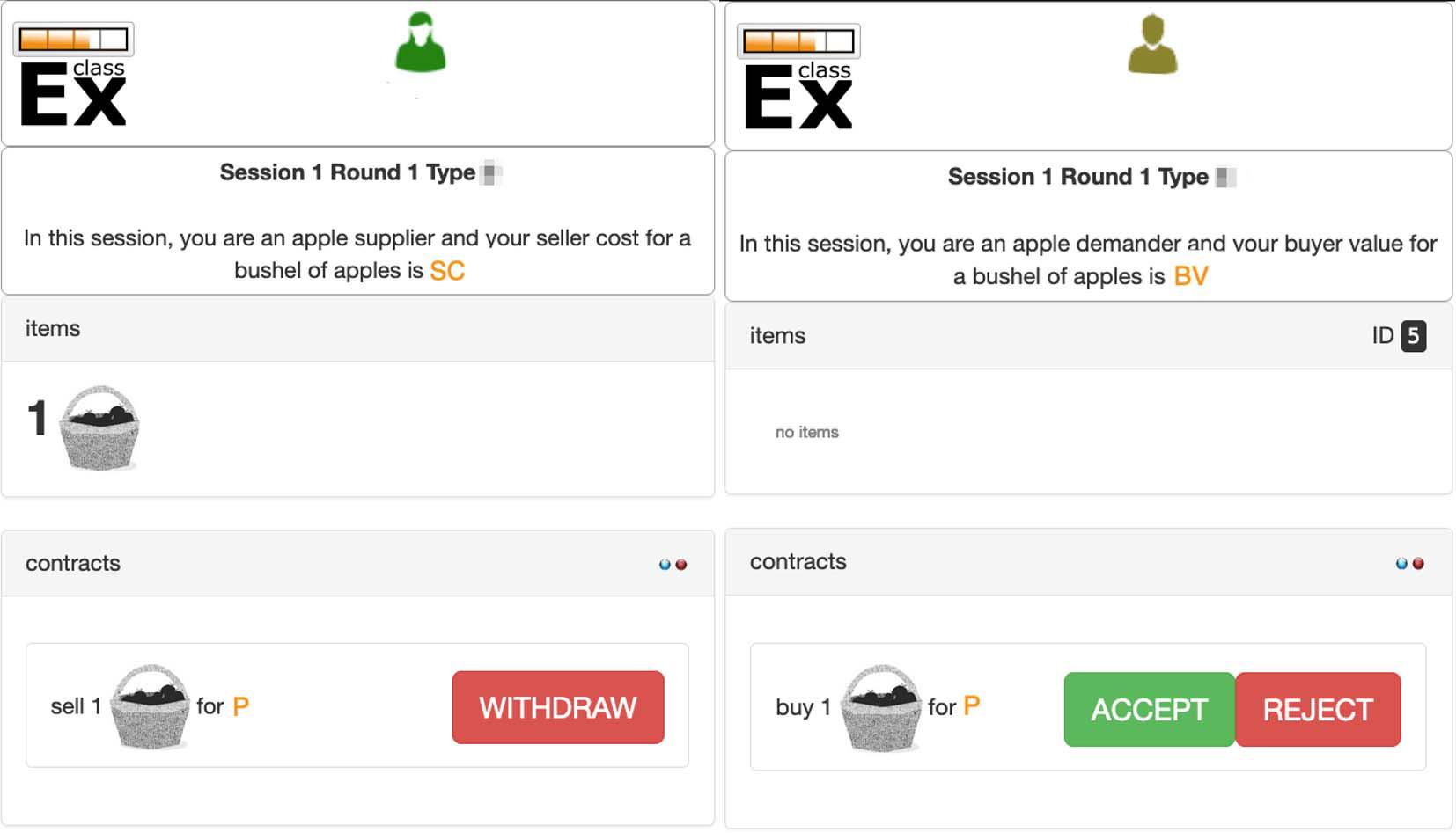 Offline trading: Once a buyer and a seller have reached a verbal agreement, they can formalize the transaction on their devices.
