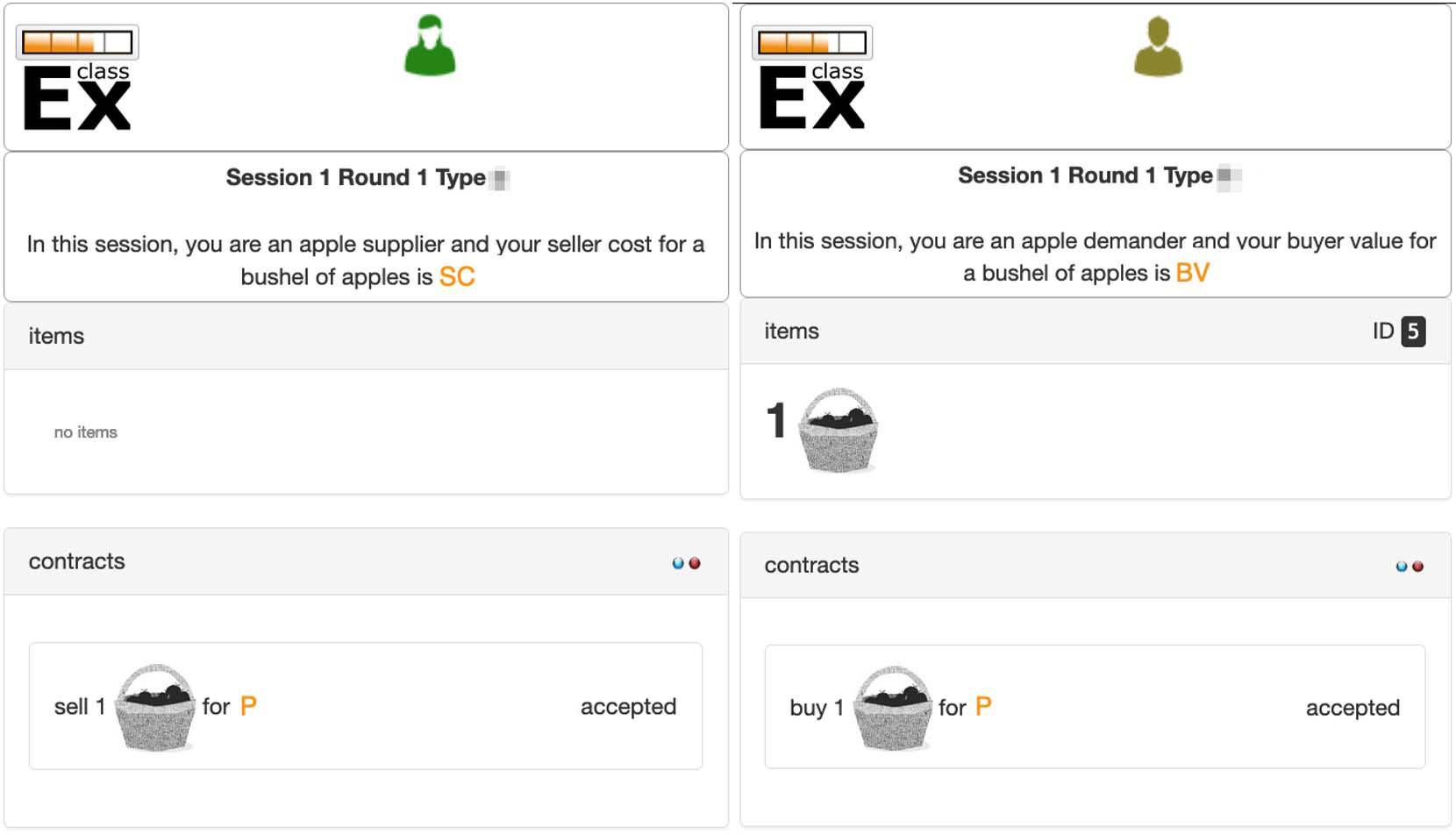 Offline trading: Once a buyer and a seller have reached a verbal agreement, they can formalize the transaction on their devices.
