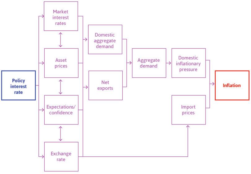 Monetary policy transmission mechanisms.
