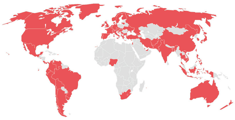 527 institutions across the world are using CORE Econ in instruction.