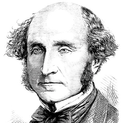 Portrait of John Stuart Mill