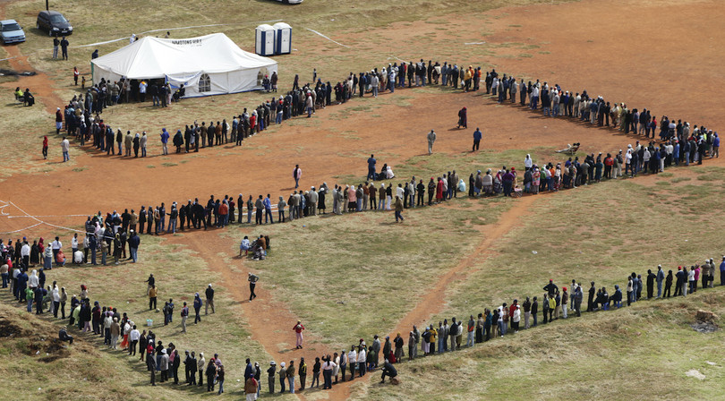 Wahlen in Südafrika: FARRELL/AP/REX/Shutterstock
