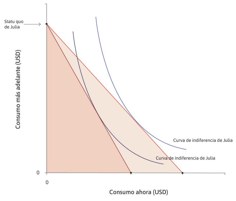 Curva de indiferencia de Julia.
