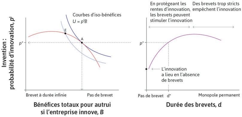 Durée optimale des brevets.
