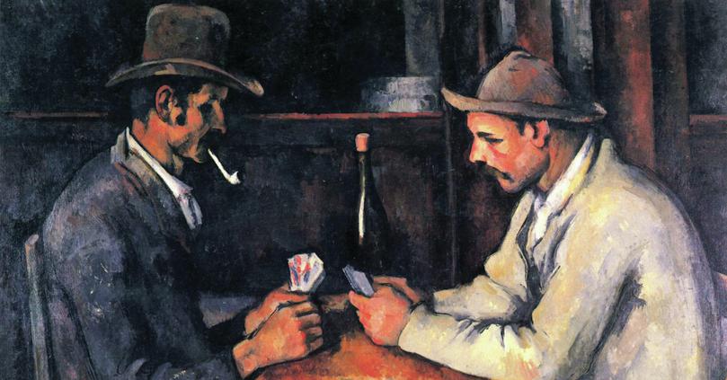 *Les Joueurs de cartes* : Paul Cézanne, Courtauld Institute of Art